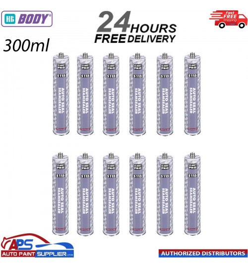 HB Body S115 Seam Sealer Cartridge 1K Car Body Sealer 300ML Air Drying System